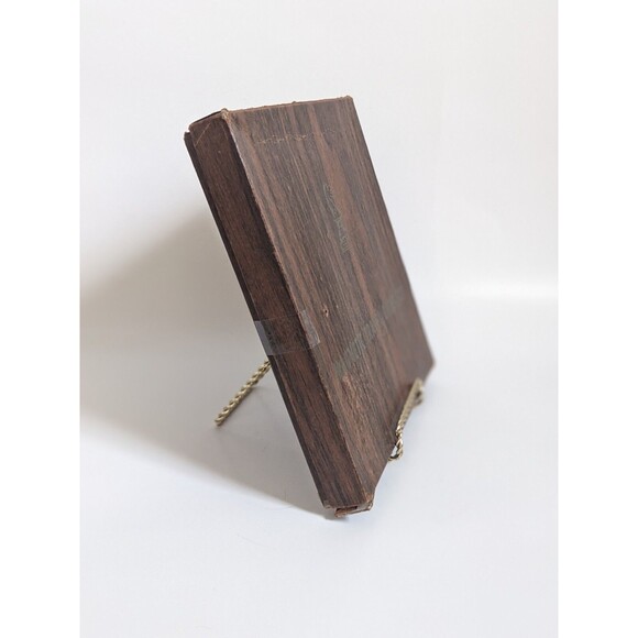 Vintage Drueke Magnetic Travel Chess Set No. 550 COMPLETE Faux Wood Grain Box - Picture 4 of 13